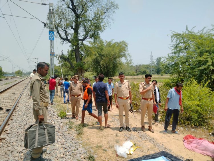 मालगाड़ी ट्रेन की चपेट में आई 17 वर्षीय बालिका की हुई दर्दनाक मौत