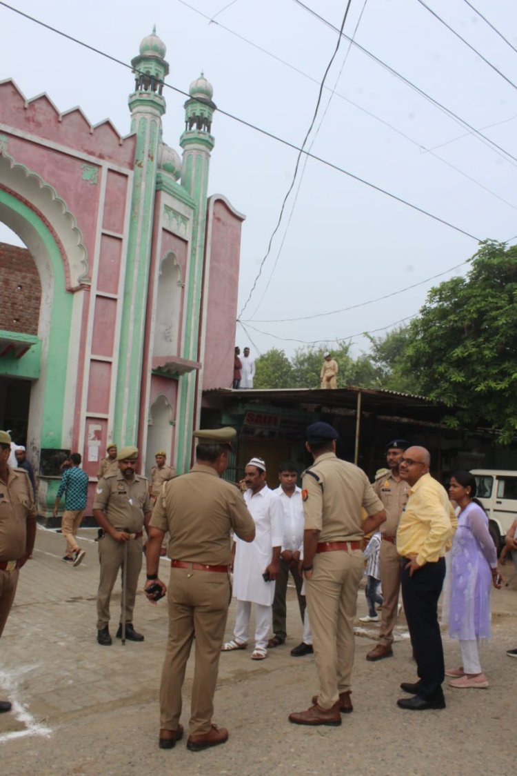 जनपद में शांतिपूर्ण संपन्न हुआ बकरीद का त्यौहार ,कुर्बानी के अवशेषों को अच्छे से डंपिंग कराए जाने के निर्देशों का हुआ पालन 