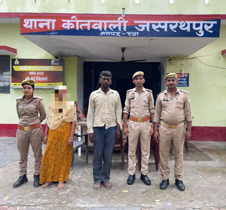 ड्यूटी के दौरान पुलिस टीम के ऊपर जानलेवा हमला व कार्य सरकार में वाधा पहुचाने के मामले में वांछित चल रहे 02 अभियुक्तों को किया गया गिरफ्तार ।