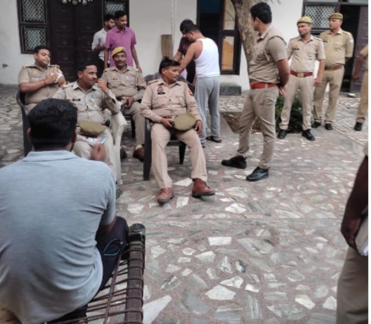 गढ़ी कलंजरी में होने वाले गुर्जर महा सम्मेलन को लेकर पुलिस प्रशासन रहा अलर्ट , नहीं होने दिया सम्मेलन