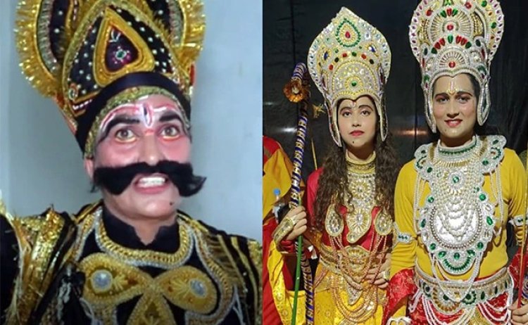 गांधी प्याऊ पर रामलीला का रिहर्सल शुरू ,12 अक्टूबर से होगा मंचन