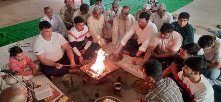 आर्य व्यायामशाला के संस्थापक खलीफा कृष्णपाल की पहली पुण्यतिथि पर यज्ञ व श्रद्धांजलि