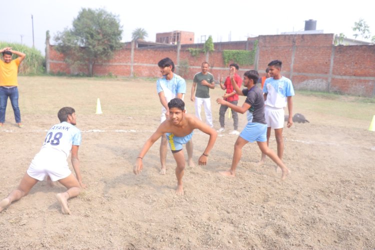 महालक्ष्मी डिग्री कॉलेज में दो दिवसीय जिला सर्कल कबड्डी प्रतियोगिता का  हुआ शुभारम्भ