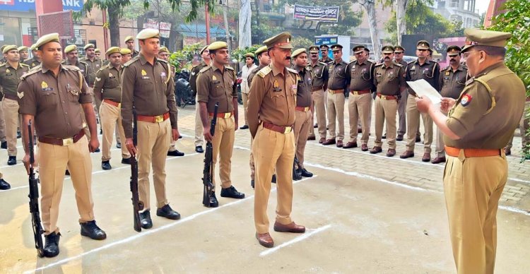 कोतवाली मे मनाया गया पुलिस झंडा दिवस, पुलिस कर्मियो ने राष्ट्र व समाज सेवा का लिया संकल्प