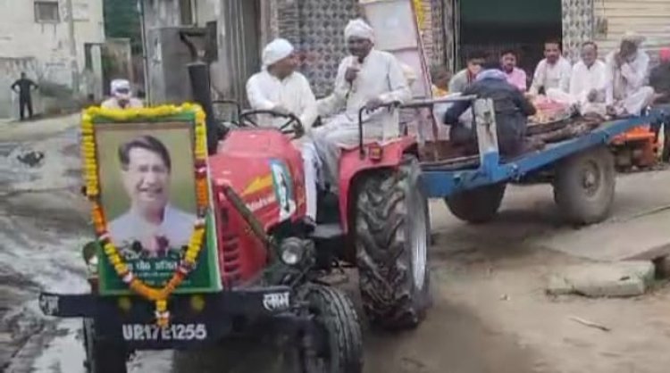 ग्रामीणों की मांग पर चौ अजित सिंह की पुण्यतिथि पर खेड़ा व हटाना गांव में प्रतिवर्ष होगा सचल यज्ञ : विनोद खेड़ा