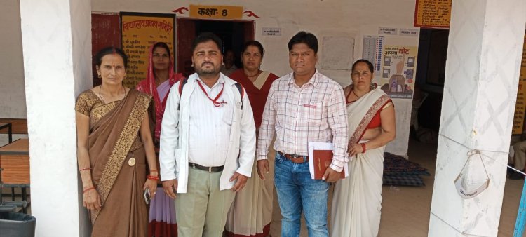 लोकसभा  चुनाव के चौथे चरण में लखीमपुर खीरी में   स्वास्थ्य विभाग भी एक्टिव  मोड पर दिखा