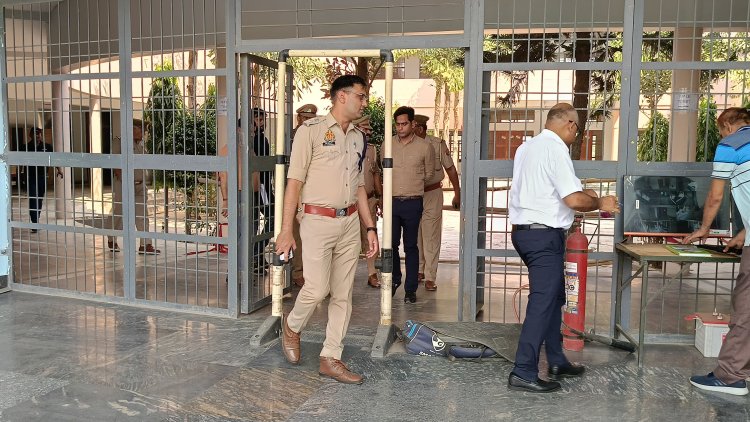 जिला मजिस्ट्रेट व पुलिस अधीक्षक द्वारा मतगणना स्थल का भ्रमण ,4 जून को लख्मीचंद पटवारी कॉलेज में होगी काउंटिंग