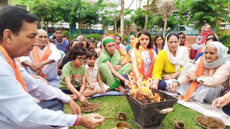 सेवाभाव का जीवन जीएं बेटियां व शादी के बाद सास ससुर के साथ मातपिता सा हो व्यवहार : तन्वी आर्या