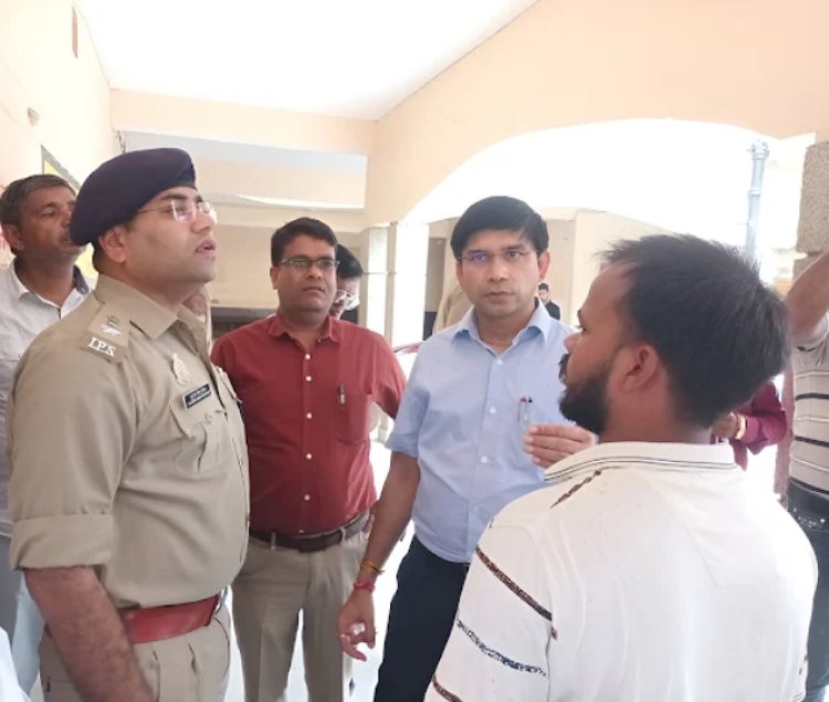 जिलाधिकारी व पुलिस अधीक्षक द्वारा की गयी छापेमारी में एआरटीओ कार्यालय से पकड़े 7 दलाल