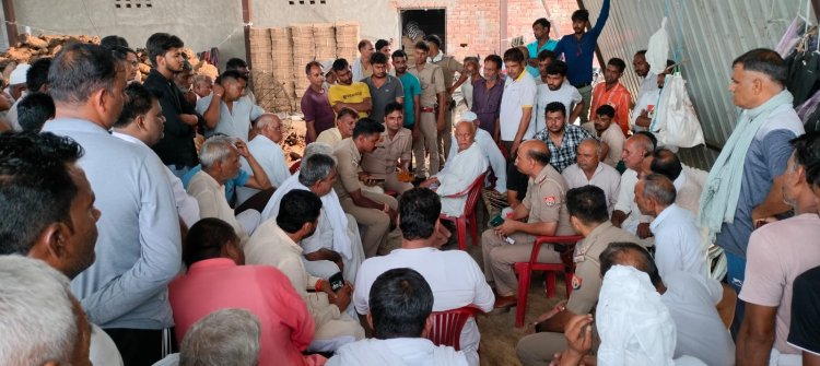 कोल्हू संचालकों के समझौते के लिए आयोजित पंचायत में पूर्व प्रधान के ऊपर गोली चलाने का प्रयास, हंगामा व हाथापाई, पुलिस जांच में जुटी