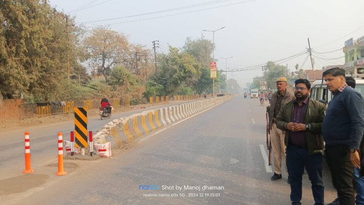 एसडीएम ने सड़क मरम्मत को लेकर सख्त निर्देश दिए, 10 दिन में काम पूरा करने का अल्टीमेटम