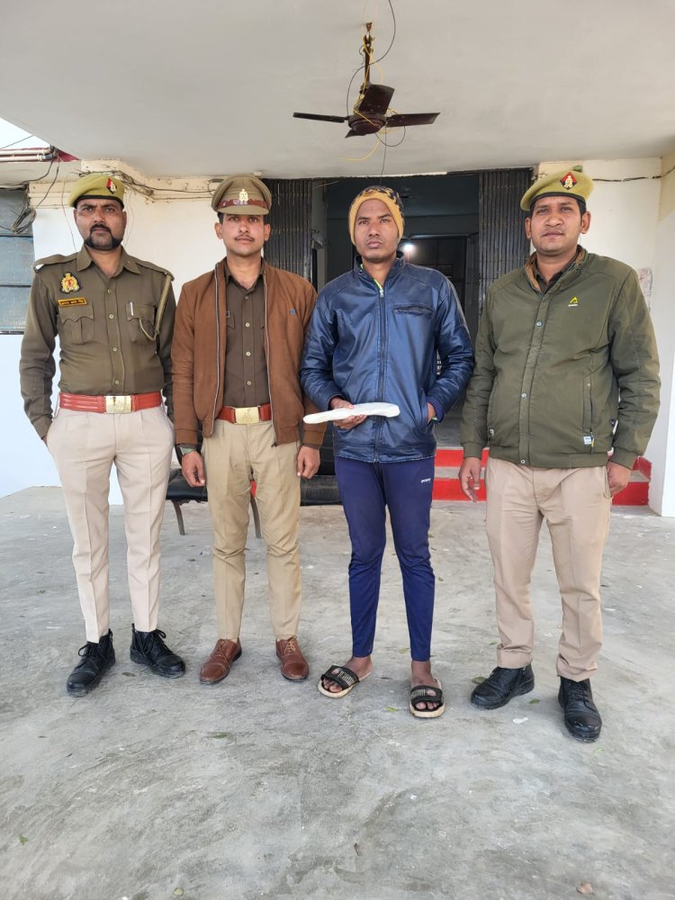 अवैध तमंचा और कारतूस के साथ आरोपी गिरफ्तार, पुलिस की कार्रवाई से अपराधियों में खलबली।