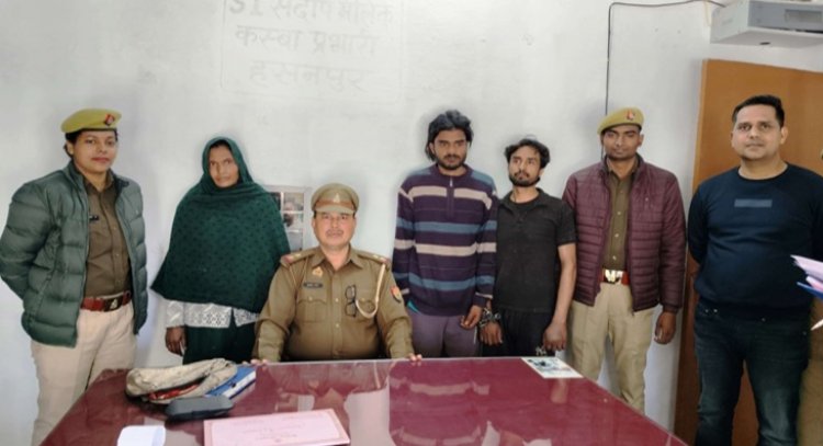 पत्नी ने दो प्रेमियों संग मिलकर की पति की हत्या, पुलिस ने किया खुलासा