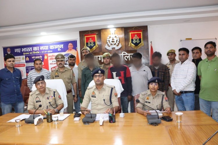 खेकड़ा थाना पुलिस ने स्वाट बागपत की मदद से मुठभेड़ के दौरान अंतर्राज्यीय टावर चोर गिरोह दबोचा